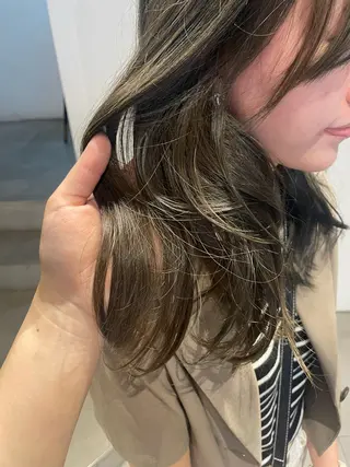 ロング カラー 韓国ヘア/ネイル kanako🤍🫧のヘアスタイル