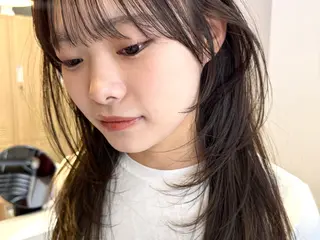 セミロング カラー 鈴木駿介 レイヤーカットのヘアスタイル
