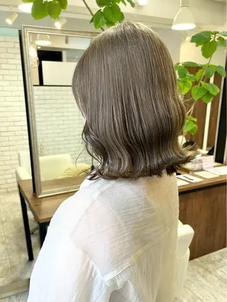 ミディアム カラー ヘアアレンジ ブリーチなし/ レイヤー🌿runaのヘアスタイル