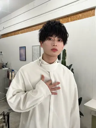 メンズ 横浜メンズ 特化タナカリョウのヘアスタイル