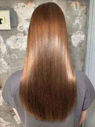 ロング 落合智登世🌀トリー トメントモデル募集中のヘアスタイル