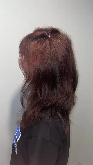 ロング カラー ヘアアレンジ Hair ruup Rell所属・デザインカラー/スパ 竹西 成美のヘアスタイル
