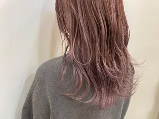 セミロング カラー 鈴木 翔梧のヘアスタイル