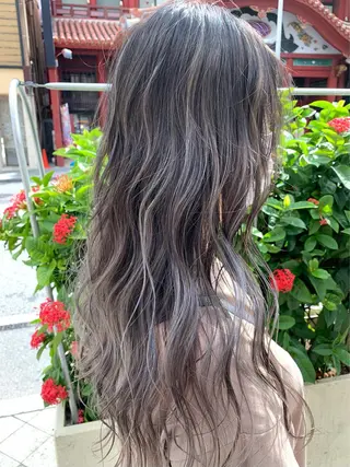 ロング 髪質改善🇰🇷レイ ヤーカット/艶透明髪のヘアスタイル