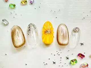 ネイル ネイルPetit Ribbonのネイルデザイン