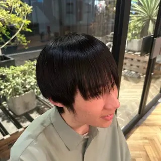 ヘアアレンジ メンズ 飯島 美海のヘアスタイル