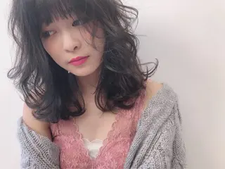 カラー ✨️美髪矯正×似合わ せ艶カラー✨藤田透のヘアスタイル