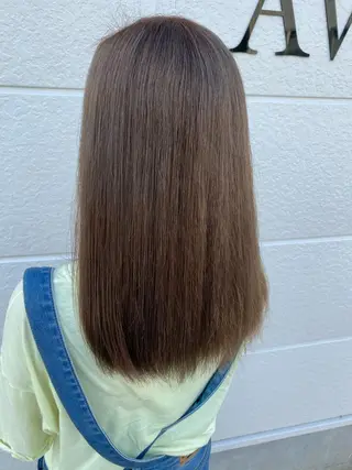 セミロング カラー Chere  by AVANCE.所属・鍵谷 公宏のヘアスタイル
