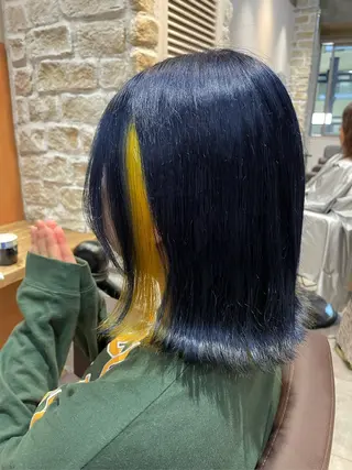 ミディアム カラー 👾TAMURA MAAYA👾のヘアスタイル