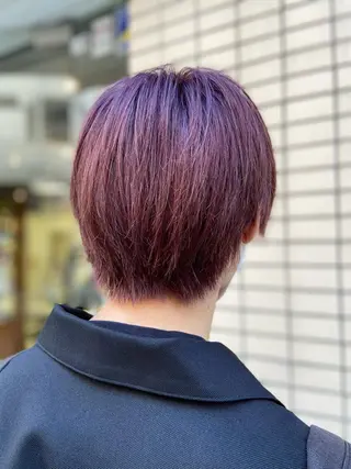 カラー メンズ 菊地 美憂のヘアスタイル