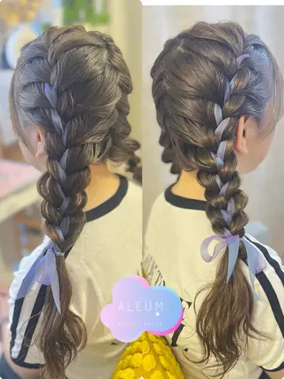 ヘアアレンジ 🌈ALEUM.🌈 アルムのマツエク・マツパデザイン