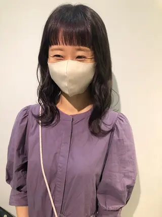 ミディアム カラー レイヤー/お顔まわり 暖色カラー🍑Amiのその他イメージ