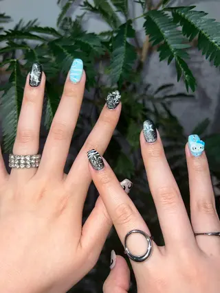 ネイル 個性派/中韓ネイル SAKURAのネイルデザイン