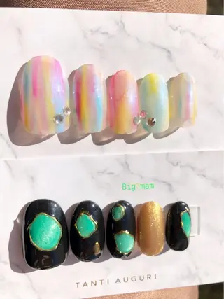 ネイル Big♡mam所属・Big♡mam （MAMI）のネイルデザイン