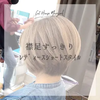 ショート カラー 滝口 瑞季のヘアスタイル