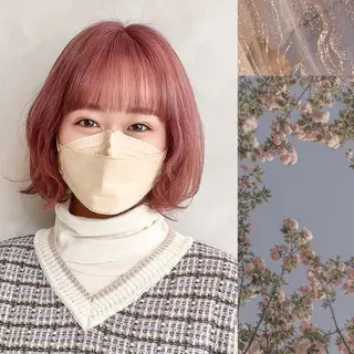 カラー 🤍髪質改善➕透明感 カラー🤍川上葵のヘアスタイル