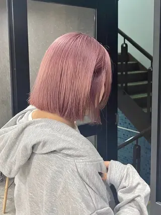 ショート カラー 💎透明感カラー💎 bAteAu あまねのヘアスタイル