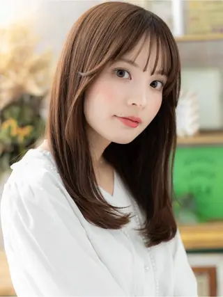 ロング 本多 奏音のヘアスタイル