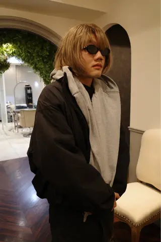 ショート THOiRY栄所属・三宅航平 モデル募集⭐️のヘアスタイル