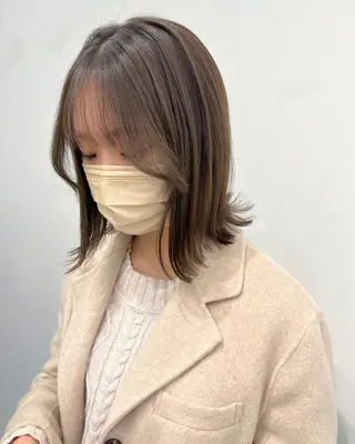 ショート カラー 似合わせヘア🫶🏻 つきいてるみのヘアスタイル