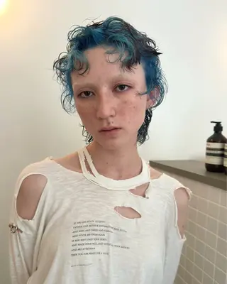 ショート カラー ブリーチ/似合わせ Kaito🦕/栄のヘアスタイル