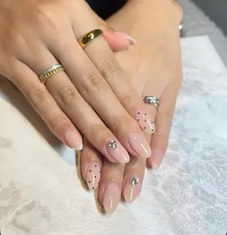 ネイル 💖長さ出し＆ 韓国ネイルaya💖のネイルデザイン