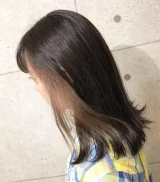 セミロング 羽田 hadaのヘアスタイル