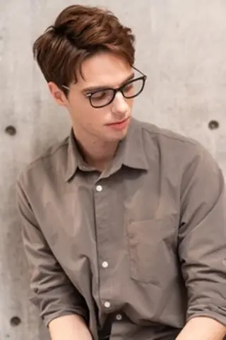 メンズ 横浜　前髪顔まわり /長谷川未波のヘアスタイル