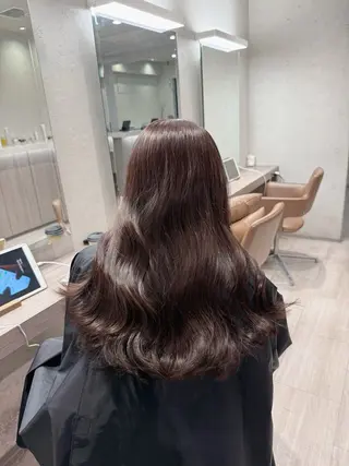 セミロング カラー ハイライトカラー /YUIのヘアスタイル