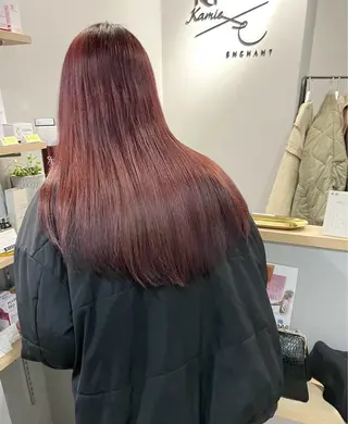 ロング カラー 🌬️attrait 髪質改善/個室サロンのヘアスタイル