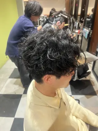 ショート パーマ メンズ 🎧メンズパーマ特化 /RUI🎧のヘアスタイル