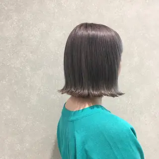 ミディアム カラー パーマ ヘアアレンジ freelance美容師所属・迷った時見てください 林 祥平のヘアスタイル