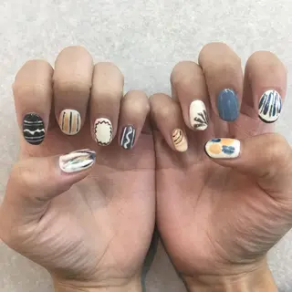 ネイル 【似合わせ提案】鈴木 舞のネイルデザイン