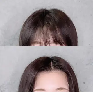 セミロング ACHFILO モデル募集のヘアスタイル