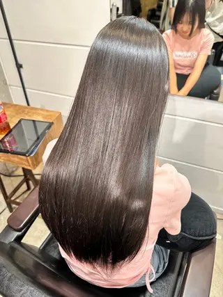 ロング Elme所属・シングルカラー 大募集中❣️ あいりのヘアスタイル
