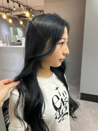 ロング 韓国ヘア🎀 Mikuのヘアスタイル