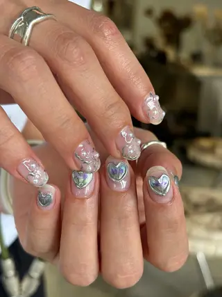 ネイル hinako /個性派ニュアンスのネイルデザイン