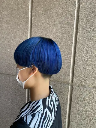 ショート カラー 銀座⚜️【脱白髪染め 美髪矯正】トグチのヘアスタイル