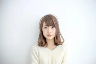 ミディアム 佐藤 旭のヘアスタイル