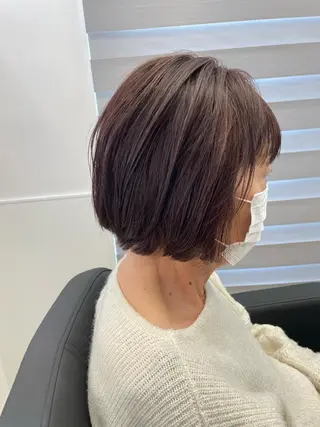 ショート カラー ヘアアレンジ like みやびのヘアスタイル