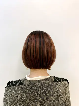 ショート カラー ヘアアレンジ 〽️magico/ ウルフDaiki〽️のヘアスタイル