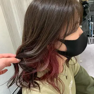 カラー 宮下 志織のヘアスタイル