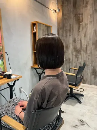 ミディアム 🎀Lolonois 池田店🎀佐藤百奈美のヘアスタイル