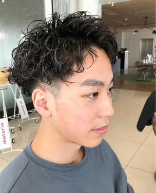 パーマ メンズ Hivi hair&spa所属・Hivi/ Ryotaのヘアスタイル