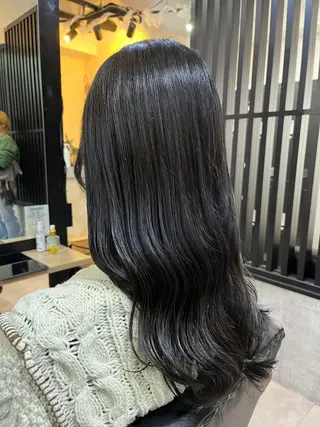 ミディアム 【ROSSO】 SHUHEIのヘアスタイル