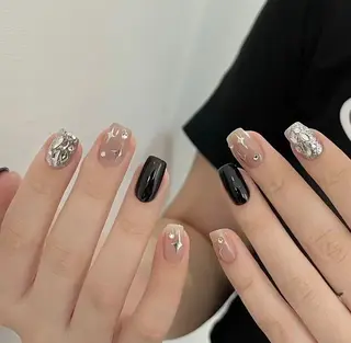 ネイル 小 雨のネイルデザイン