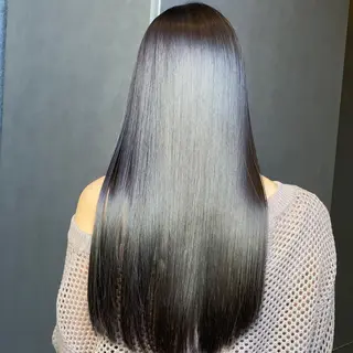 ロング パーマ 💎博多/縮毛 矯正/横山一誠💎のヘアスタイル