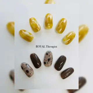 ネイル 【尾下】 ロイヤル•セラピストのネイルデザイン