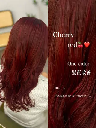 セミロング カラー aoi/暖色カラー/ プツッとボブ🎀のヘアスタイル