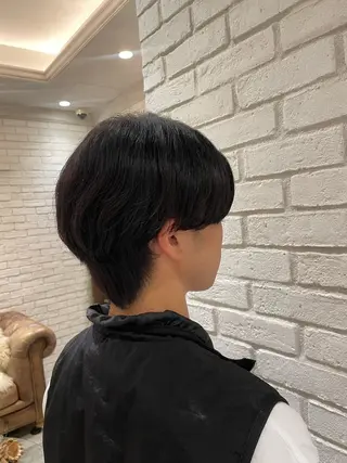 メンズ シモカワ マシロのヘアスタイル